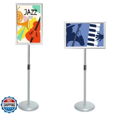 IN WHICH BAY Sign Stands Aluminum Guide Signage Guide Vertical Advertising Bi