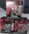 Funko Minis Marvel Venom Bobblehead Set Spider-Man Iron Man Miles Morales Vinyl