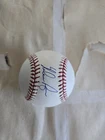 Nolan Ryan Autograph Baseball Ryan Hologram Yellow Spot On Baseball