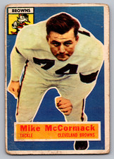 1956 Topps #105 Mike McCormack Cleveland Browns