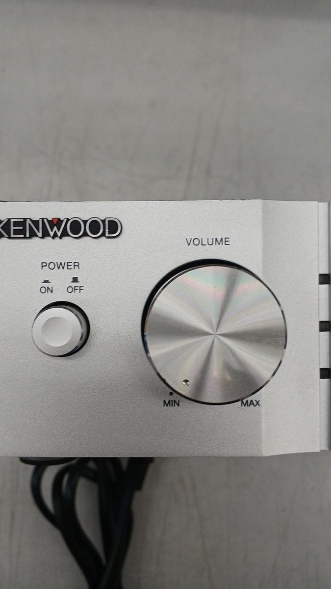 KENWOOD KA-S10 Integrated Amplifier Compact 12W+12W Silver Japan