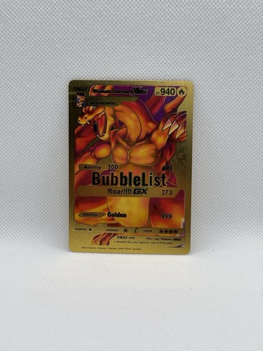 Ultimate Charizard VMAX Gold Foil Card