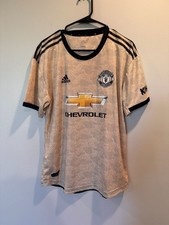MENS RASHFORD FC MANCHESTER UNITED 2019/2020 FOOTBALL SOCCER SHIRT JERSEY SIZE S