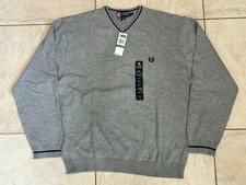 Vintage Chaps Pullover Sweatshirt Mens Gray 100 Cotton Size Large