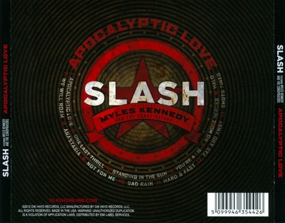 SLASH - APOCALYPTIC LOVE NEW CD
