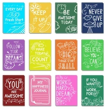 24 Packs - Gifts in Bulk Mini Inspirational Notebooks for Kids Party Favors, ...