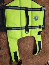 Vivaglory Dog Life Vest, Reflective Adjustable Life Jacket - Dog Carrying Handle