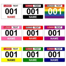 Custom 50 PCS Racing Numbers Personalized Running Bibs Race Competitor Numbers