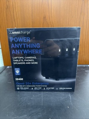 Omnicharge Omni Power Bank 20+ 20,400mAh ((RETAIL $249)) 
