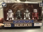 Disney Park Droid Factory 4 pack RO4LO, R2Q2, R4M9, R5X3 NEW! SEALED! FREE SHIP!