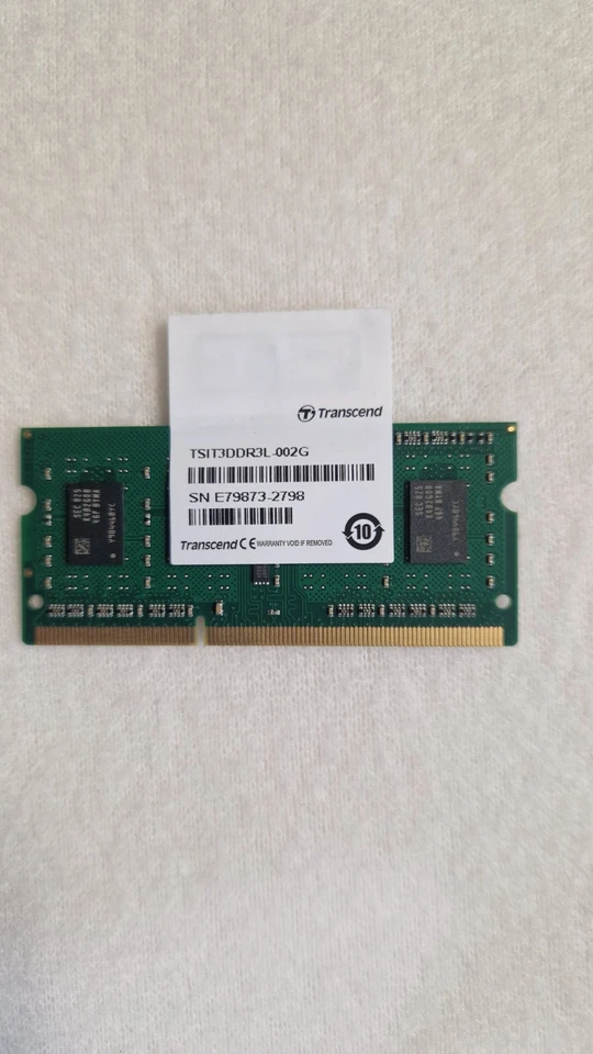 DDR3 2GB (1×2gb) SO-DIMM 1333MHz Transcend - Bild 3 von 4