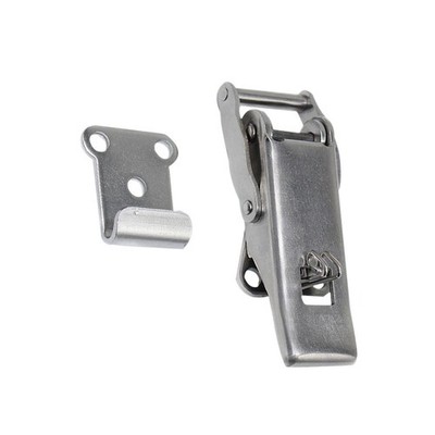  Holzkoffer Duck Mundschloss Edelstahl Box Spring Hook Schnallenschloss