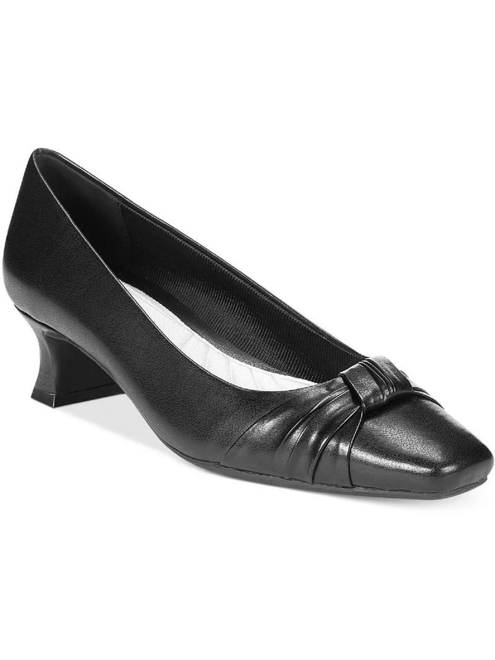 Bomba de renúncia feminina Easy Street preta patente tamanho 9 W EUA - Imagem 2 de 4