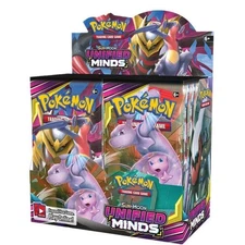 Pokémon Unified Minds  English Edition Booster Pack Bundle - Unopened -324 Cards