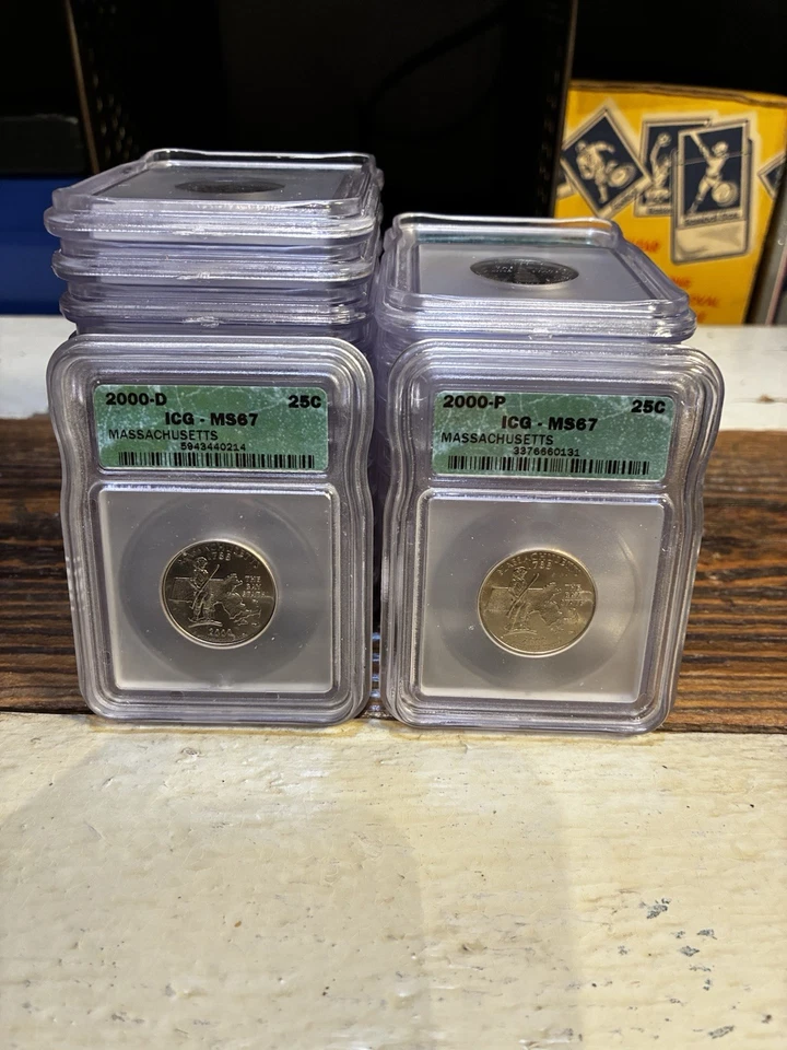 Set Of 24 ICG Certified MS 67 State Quarters 1999-2001 - Image 2 of 4