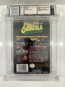 SEALED WATA 8.0 NES Godzilla: Monster of Monsters (Nintendo Entertainment)