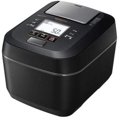 Hitachi Rice Cooker 5.5 Go RZ-W100CM K Frost Black Pressure IH 