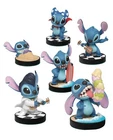 LILO & STITCH MEA-031 STITCH SERIES 6PC FIGURE SET - SEALED CASE of 6 - NIB