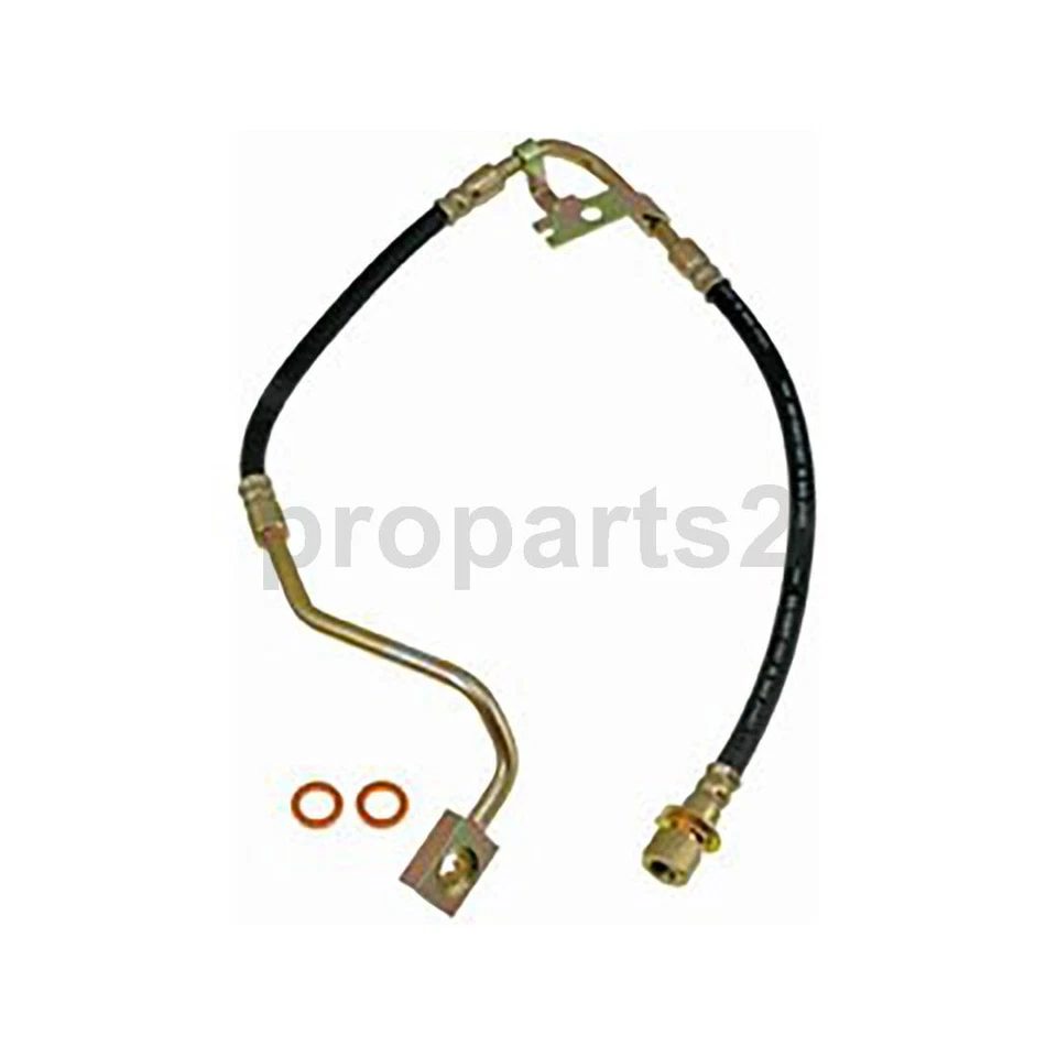 Kit de manguera de freno hidráulica delantera 2x para Dodge Durango 2000 2001 2002 5,9 L Foto 2 de 4