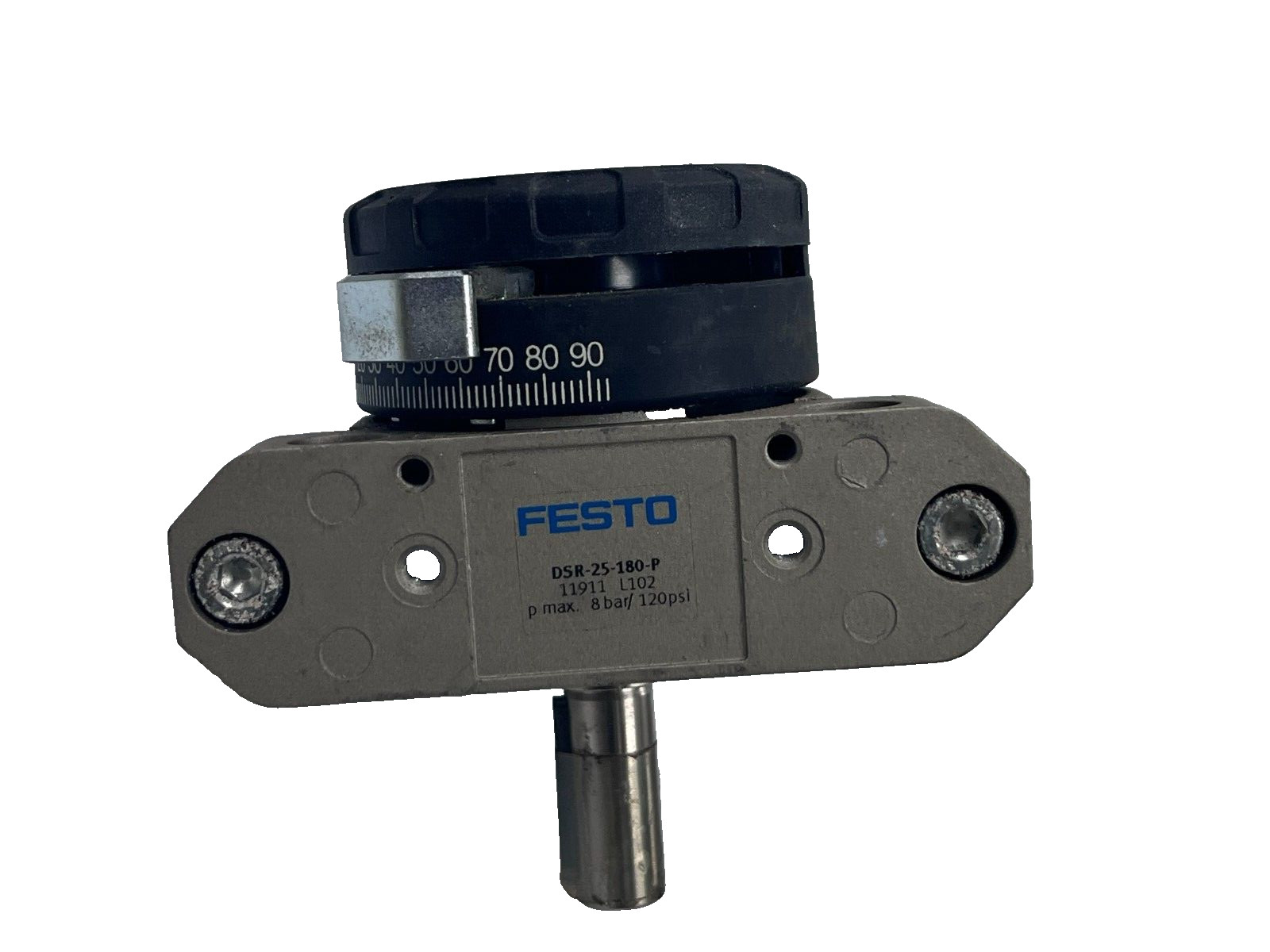 FESTO DSR-25-180-P P/N 11911 SEMI ROTARY DRIVE P.MAX 8 bar / 120 psi