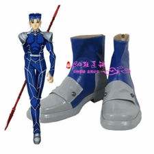 Anime Fate/Stay night CuChulainn Cosplay Boots Shoes Costom Made