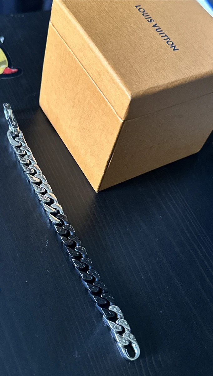 Louis Vuitton Monogram Chain Bracelet (M64224, M64223)