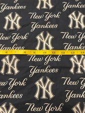 MLB New York Yankees Cotton Fabric 2 pieces