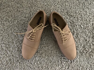 Unlisted, Mens Tan Brown Oxford Dress Shoes, US Size