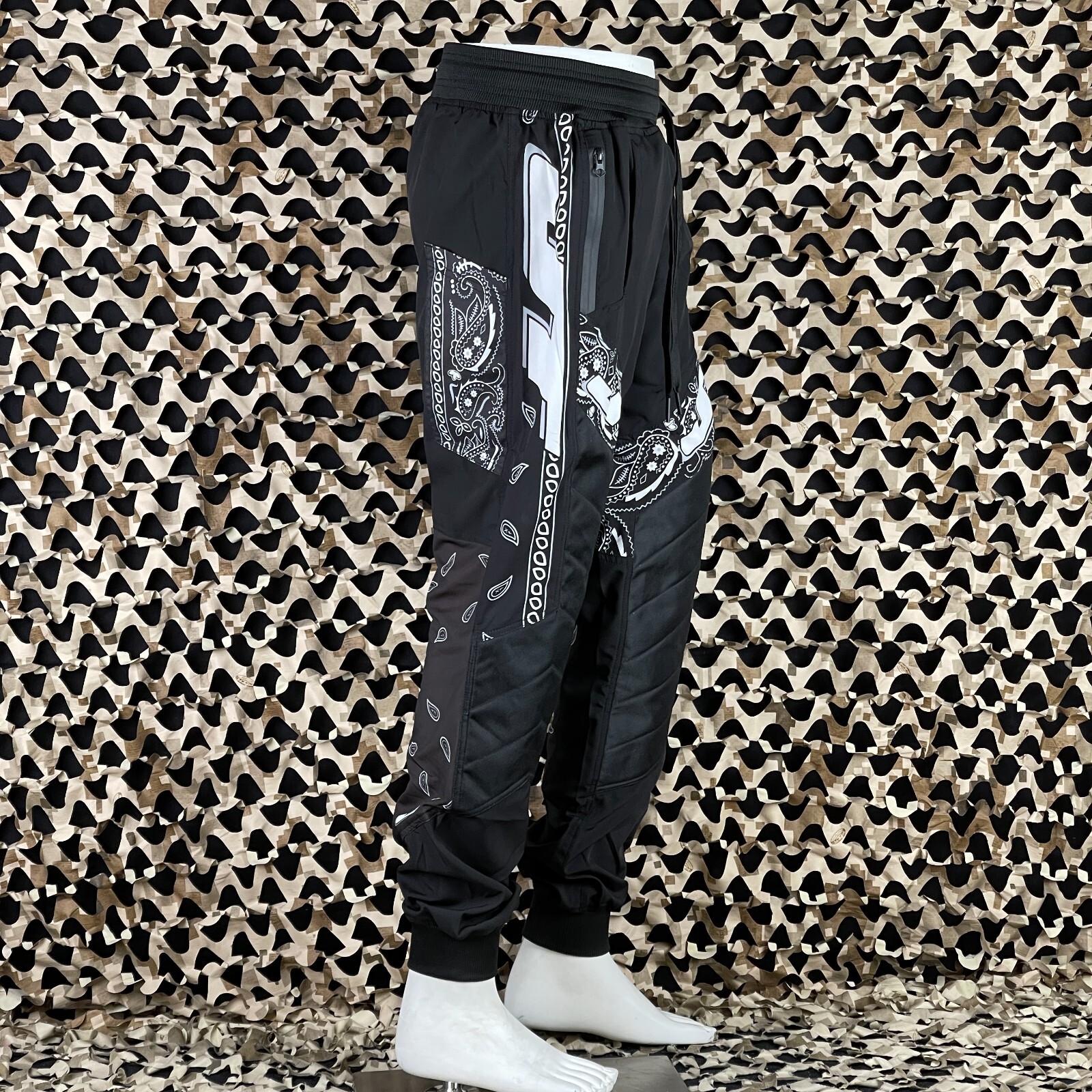 NEW JT Ground Pounder Jogger Paintball Pants Bandana Black Large eBay