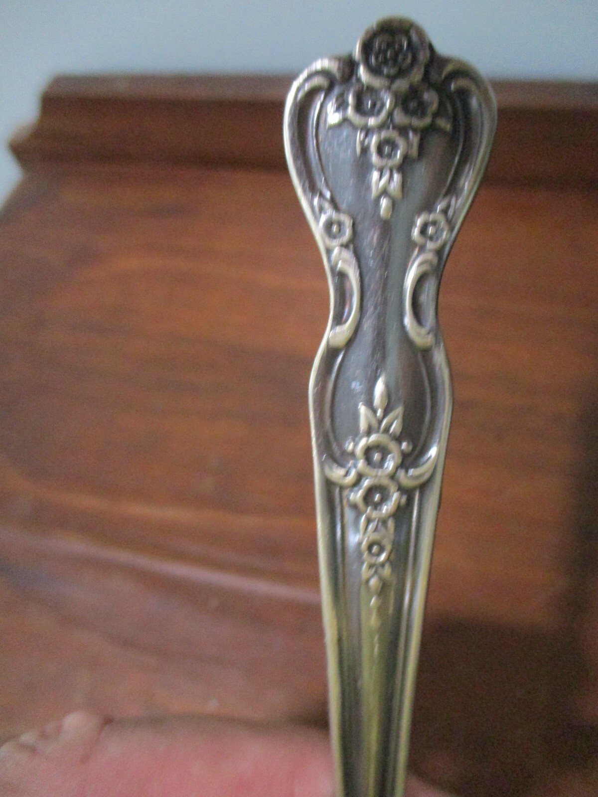 WM ROGERS MFG. CO. EXTRA PLATE ORIGINAL PLATERS 9'' CASSEROL SERVING SOUP SPOON