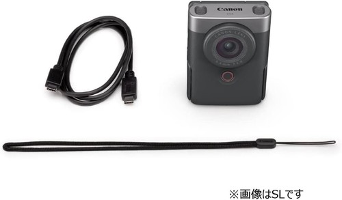 Canon PowerShot V10 fotocamera vlog nera PSV10BK made in Japan - Foto 5 di 10