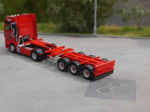1:87 EM140 Bausatz für teleskopierbaren Container Trailer f Herpa Umbau Eigenbau - Picture 7 of 11