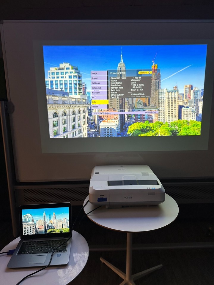 Epson BrightLink 710Ui Projector 1080p 3LCD Interactive Laser Display