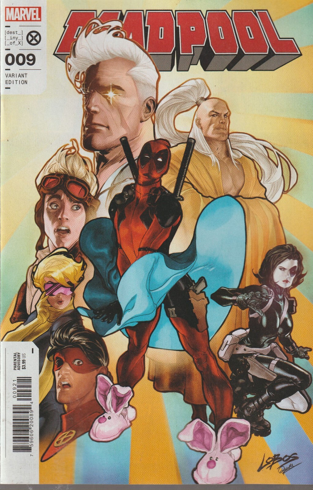 MARVEL COMICS DEADPOOL #9 SEPTEMBER 2023 LOBOS 1ST PRINT NM
