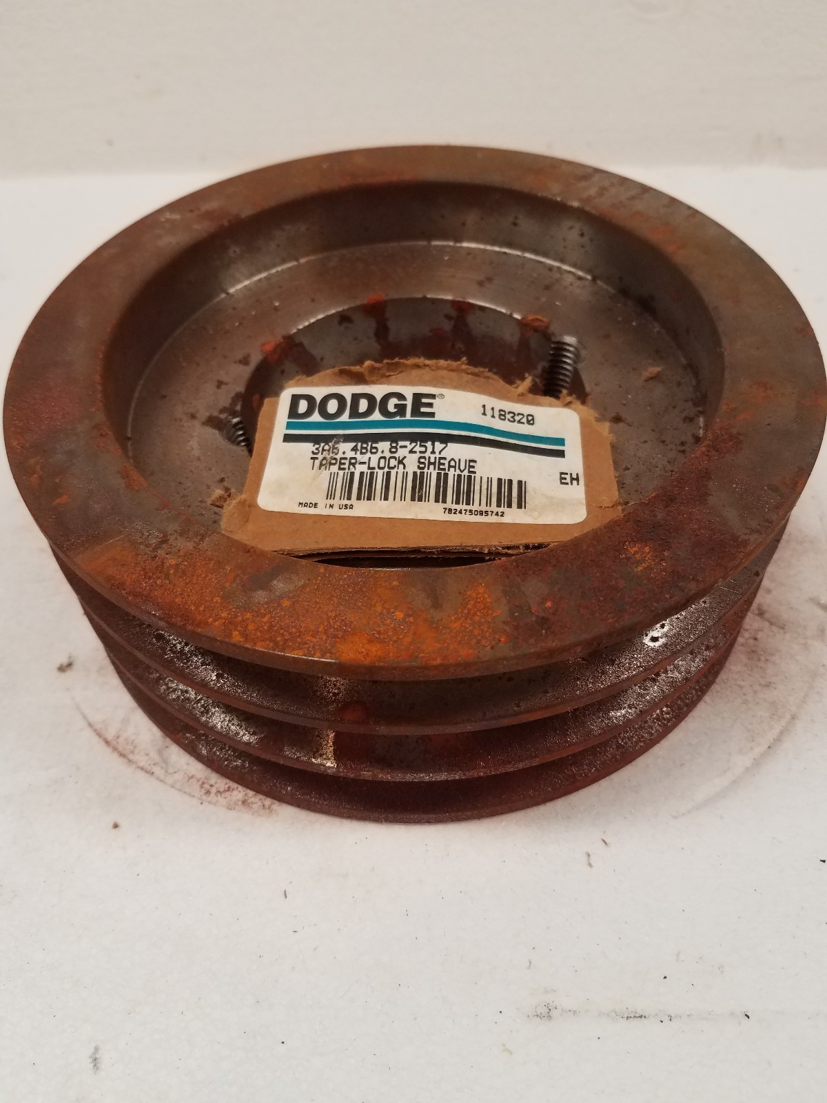 Dodge 5/3V5.32517 TaperLock Sheave für 3V Gürtel 53V532517 eBay