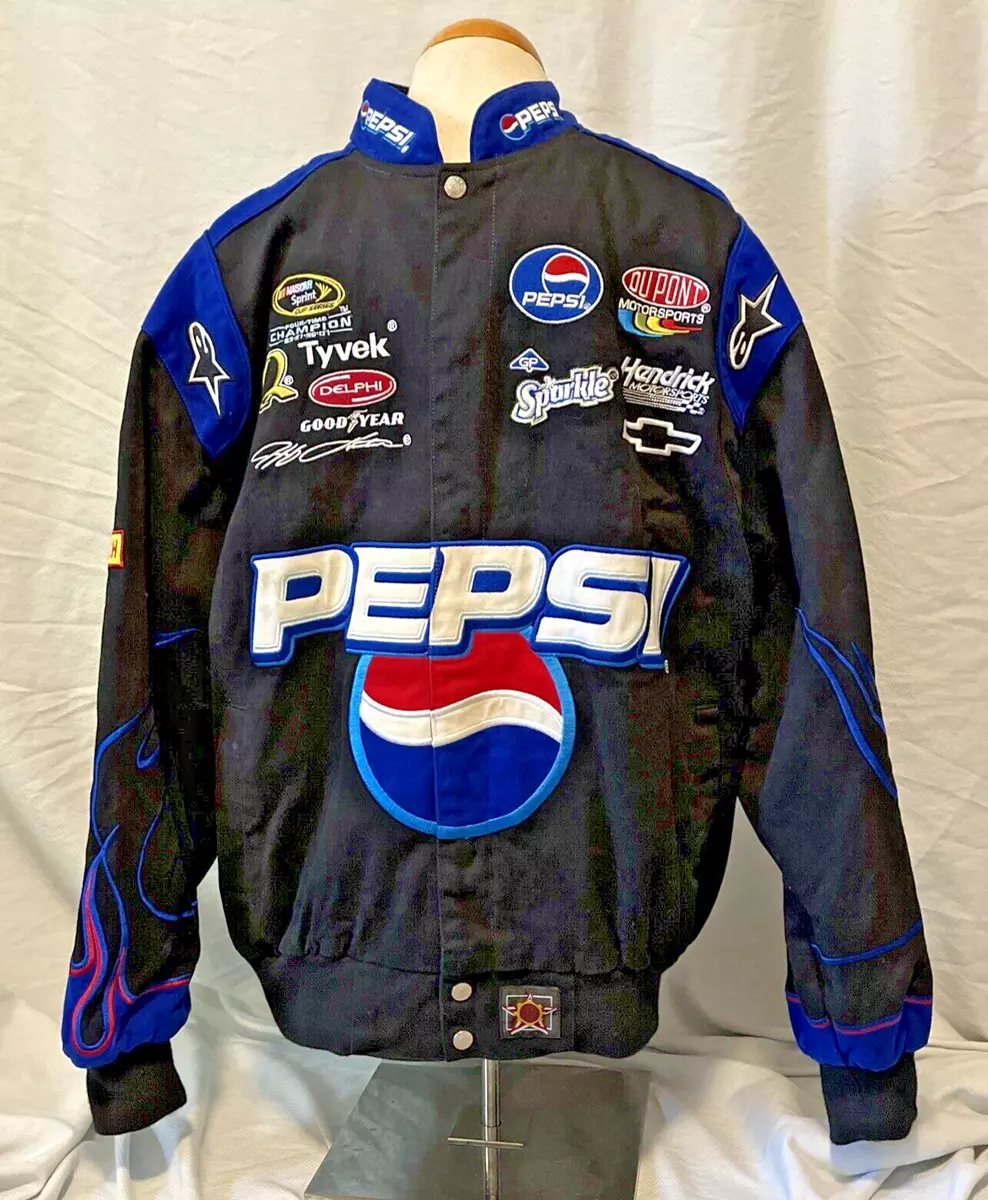 JH Design Jeff Gordon NASCAR Dupont Pepsi Mens Medium Team Racing Jacket  Vintage