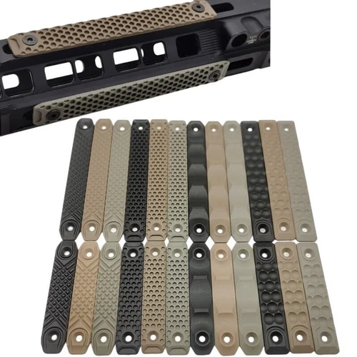 4 Stück Nylon MLOCK Schiene Handschutz Abdeckblende für M-loCk System 80/120 mm - Bild 1 von 48