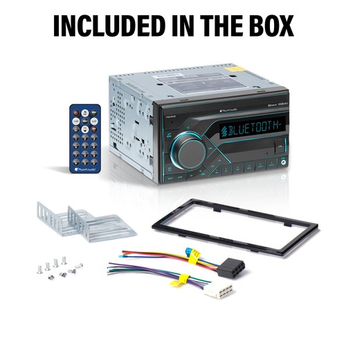 Estéreo para automóvil Planet Audio PM40RGB - sin DVD, radio AM/FM, iluminación multicolor - Imagen 5 de 5