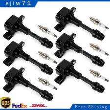 Ignition Coil&Iridium Spark Plug Kits For Nissan Frontier Pathfinder Maxima E379