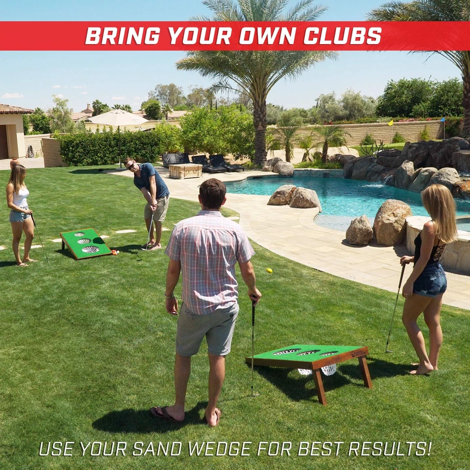 Juego de golf GoSports BattleChip VERSUS - Incluye dos objetivos de 3 pies x 2 pies 16 F... Foto 4 de 4