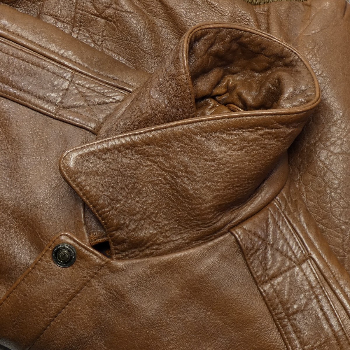 IGOL 80's vintage Flight Jacket A-2 フランス