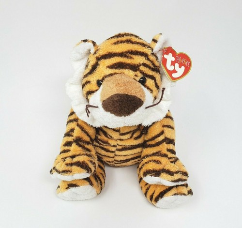 TY PLUFFIES 2005 GROWLERS STRIPED TIGER 