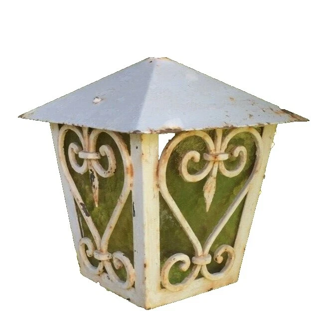 Cristal Blanco Victoriano antigüedades arquitectónicas y para Jardín