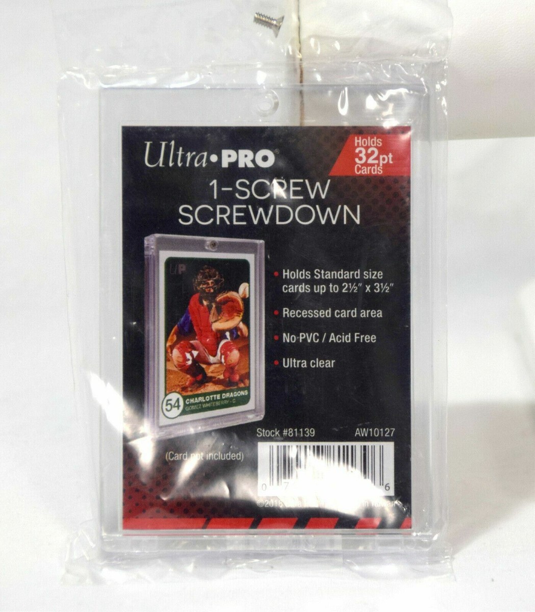NEW Ultra Pro 1-Screw Screwdown Trading Card Case Sports Gaming