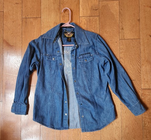 Harley Davidson ladies denim shirt