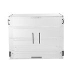 Pastry Display Case, 3-Tier Commercial Countertop Bakery Display Case