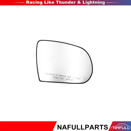 Door Mirror Glass W/Plate Passenger Side Chrome For 14- Jeep Cherokee 68228910AA