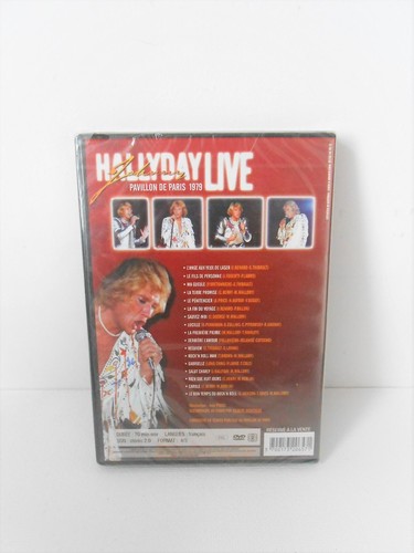 * Johnny Hallyday, dvd " Pavillon de Paris 1979 " , neuf - Photo 2/2
