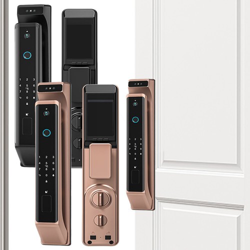 Electronic Door Lock 5200mAh Face Fingerprint Smart Door Locks with Camera - Picture 12 of 14