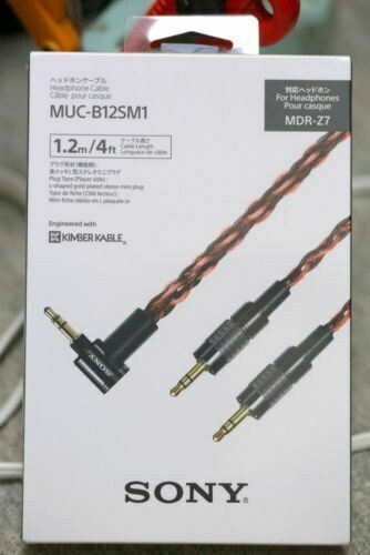 NEW OFFICIAL Sony headphone cable Replacement MUC-B12SM1 / AIRMAIL with TRACKING - Picture 1 of 1